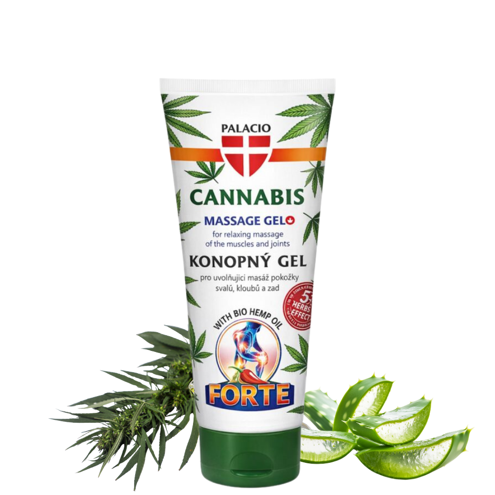 Gel de Massagem Canábis Forte