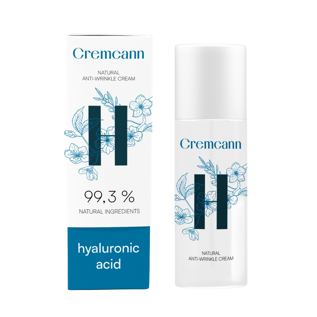 Crema facial natural hidratante y tensora piel madura