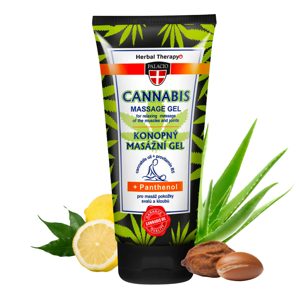 Gel de CBD Masaje con Pantenol (200ml)