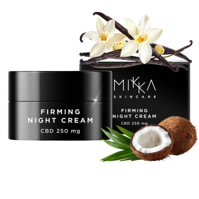 Crema de Noche Hidratante Reafirmante 250mg CBD (50ml)