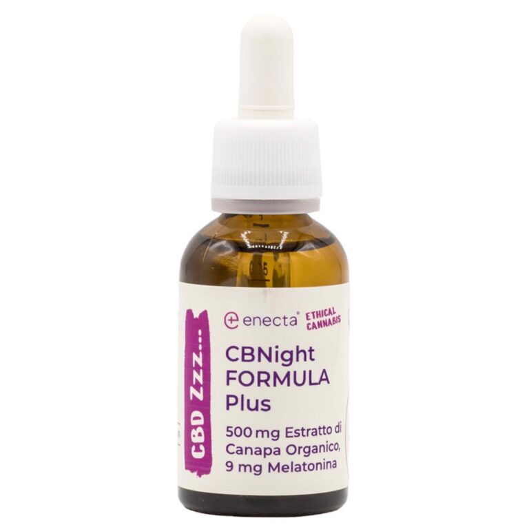 Enecta CBNight Formula Plus 250mg CBN + 250mg CBD + 9mg Melatonin (30ml)