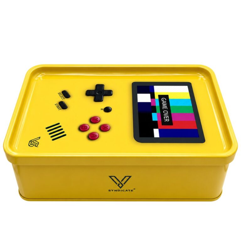 Bandeja - V-Syndicate Syndicase Plus Gamehead Rolling Tray with Storage Tin Box
