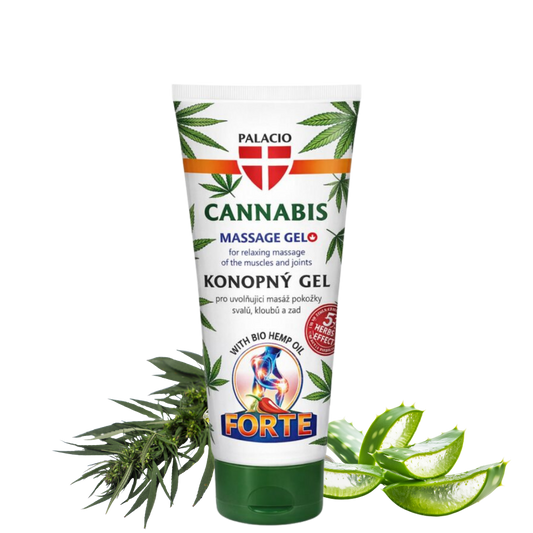Cannabis Gel de masaje Forte