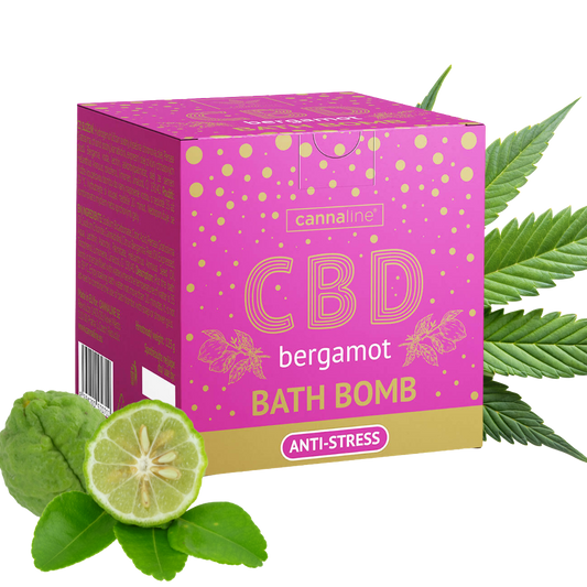 Bomba de Baño Anti-Stress Bergamot con CBD