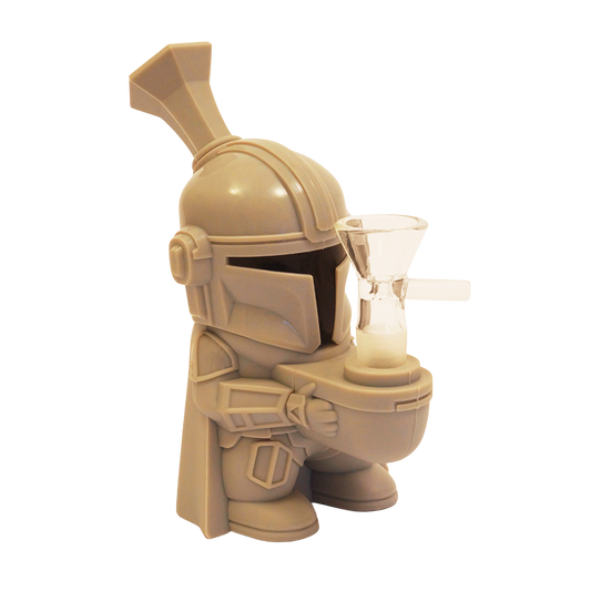 Bong de silicona Mandalorian