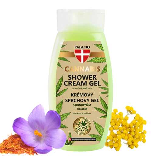 Palacio Gel Crema de Ducha con Aceite de Cannabis