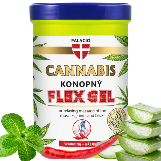 Gel de masaje Flex calentador