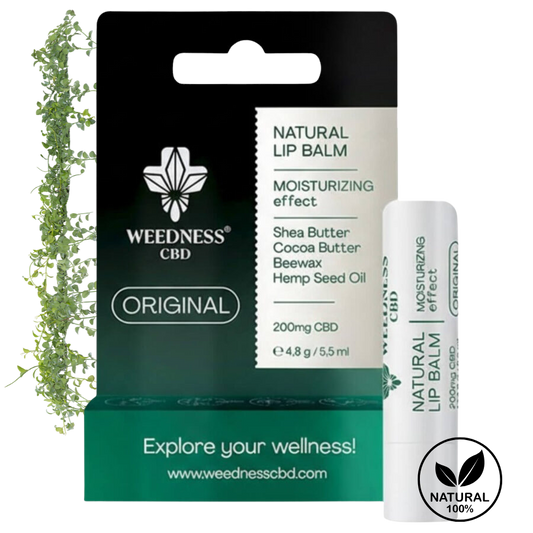 CBD bálsamo labial natural