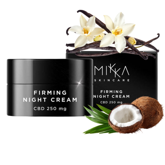 Crema de Noche Hidratante Reafirmante 250mg CBD (50ml)