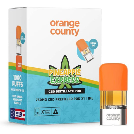 Orange County CBD Pod precargado CBD PINEAPPLE