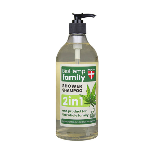 Palacio Champú de Ducha 2 en 1 BioHemp Family