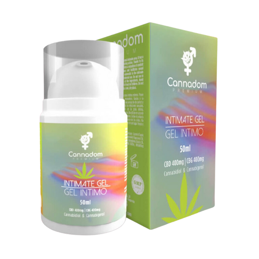 Gel Lubricante Íntimo CBD 400mg CBG 400mg (50ml)