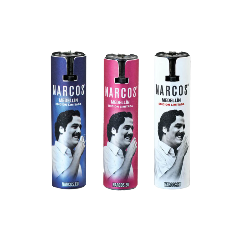 Isqueiros de alumínio de edição limitada Narcos