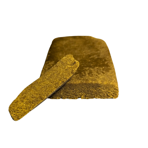 Una variante de de Dry Sift CBD llamada Libanés, caracterizada por su gran cantidad de terpenos