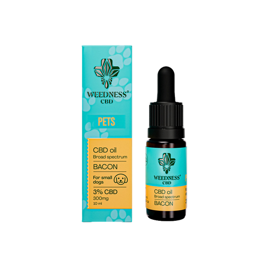 Aceite de CBD para Perros Pequeños 3% CBD (10ml)BACON