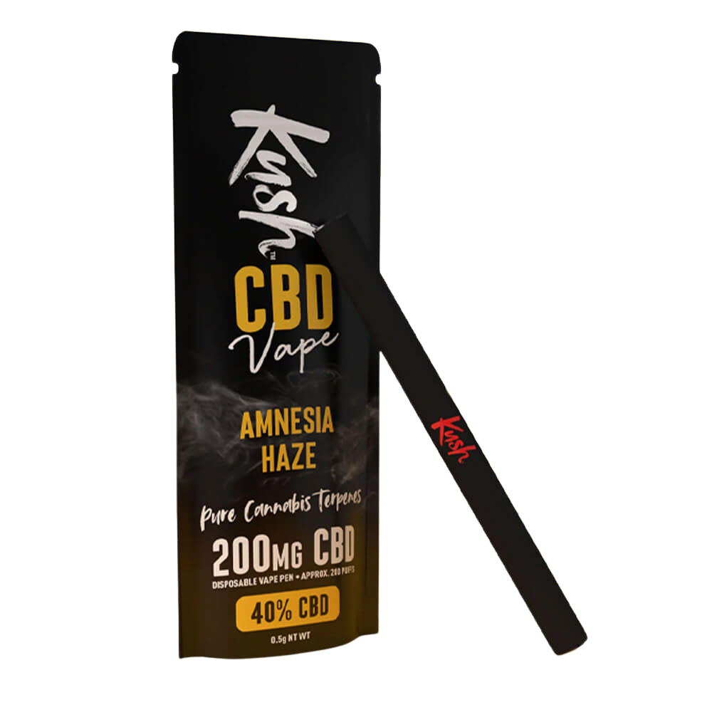 Vaper desechable Amnesia Haze 40% CBD KUSH