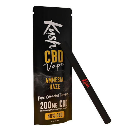 Vaper desechable Amnesia Haze 40% CBD KUSH