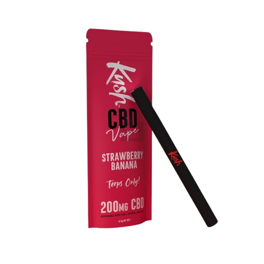 Vaper desechable CBD strawberry y bannana