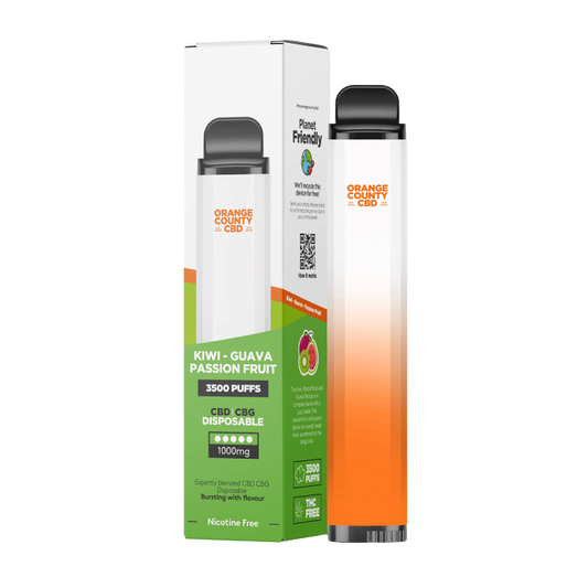 Vape Desechable Kiwi Guayaba Fruta de la Pasión