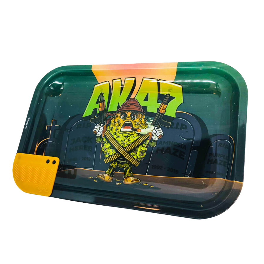 Bandeja Grande AK47 con Tarjeta Grinder Magnética