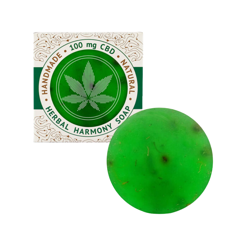 Jabón Artesanal Herbal Harmony con CBD