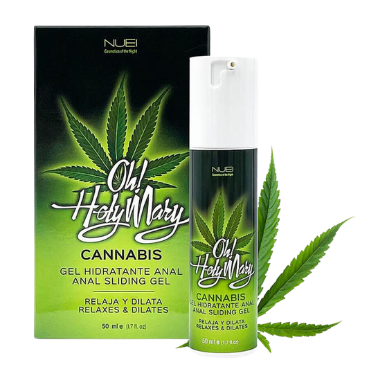 Gel deslizante anal de canábis